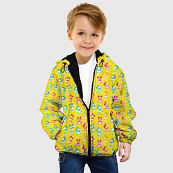 Куртка с капюшоном детская Микки Маус, цвет: 3D-черный — фото 2