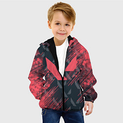 Куртка с капюшоном детская Valorant, цвет: 3D-черный — фото 2