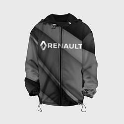 Куртка с капюшоном детская RENAULT, цвет: 3D-черный