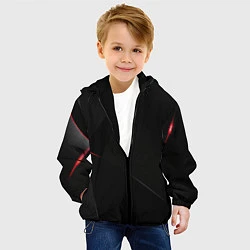 Куртка с капюшоном детская DARK, цвет: 3D-черный — фото 2