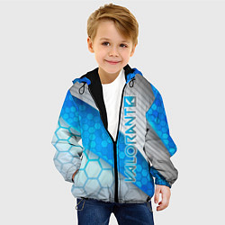 Куртка с капюшоном детская Valorant, цвет: 3D-черный — фото 2