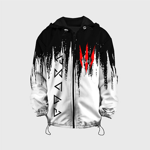 Детская куртка The Witcher / 3D-Черный – фото 1