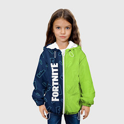 Куртка с капюшоном детская FORTNITE ФОРТНАЙТ, цвет: 3D-белый — фото 2