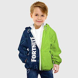 Куртка с капюшоном детская FORTNITE ФОРТНАЙТ, цвет: 3D-белый — фото 2