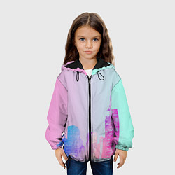 Куртка с капюшоном детская City, цвет: 3D-черный — фото 2