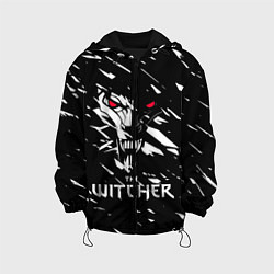 Куртка с капюшоном детская The Witcher, цвет: 3D-черный