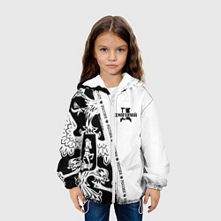 Куртка с капюшоном детская Дмитрий, цвет: 3D-белый — фото 2
