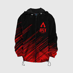 Куртка с капюшоном детская Apex Legends, цвет: 3D-черный