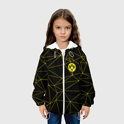 Куртка с капюшоном детская BORUSSIA, цвет: 3D-белый — фото 2