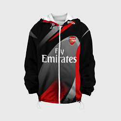 Куртка с капюшоном детская ARSENAL UNIFORM, цвет: 3D-белый