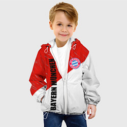 Куртка с капюшоном детская Бавария, цвет: 3D-белый — фото 2