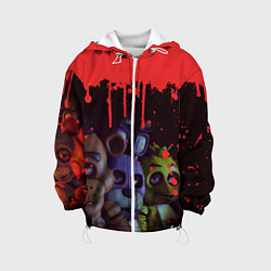 Куртка с капюшоном детская Five Nights At Freddys, цвет: 3D-белый
