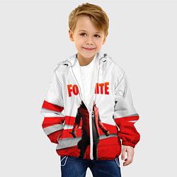 Куртка с капюшоном детская FORTNITE, цвет: 3D-белый — фото 2