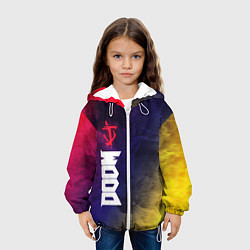 Куртка с капюшоном детская DOOM ДУМ, цвет: 3D-белый — фото 2