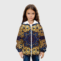 Куртка с капюшоном детская Золотой ковер, цвет: 3D-белый — фото 2