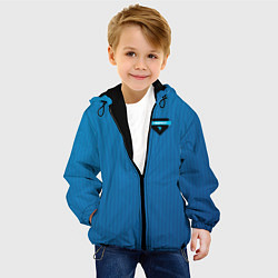 Куртка с капюшоном детская Ravenclaw, цвет: 3D-черный — фото 2