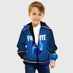 Куртка с капюшоном детская FORTNITE NINJA, цвет: 3D-черный — фото 2