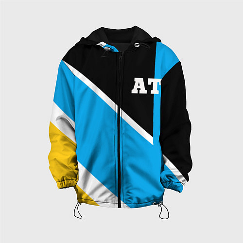 Детская куртка Athletic team blue / 3D-Черный – фото 1