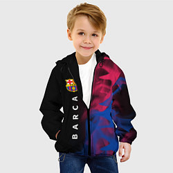 Куртка с капюшоном детская BARCELONA БАРСЕЛОНА, цвет: 3D-черный — фото 2