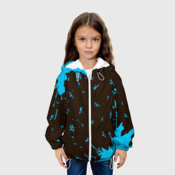 Куртка с капюшоном детская PORTAL ПОРТАЛ, цвет: 3D-белый — фото 2