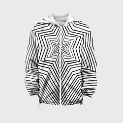 Куртка с капюшоном детская Bring me the horizon white, цвет: 3D-белый