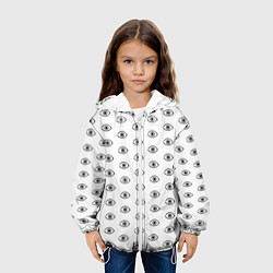Куртка с капюшоном детская НОРАГАМИ, цвет: 3D-белый — фото 2