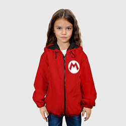Куртка с капюшоном детская МАРИО, цвет: 3D-черный — фото 2