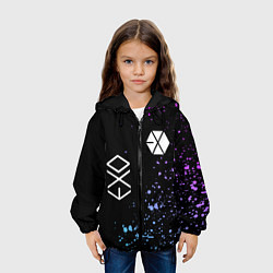 Куртка с капюшоном детская EXO BAND, цвет: 3D-черный — фото 2