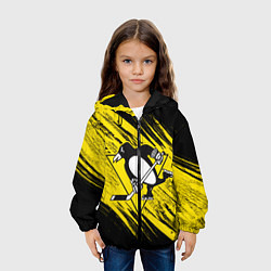 Куртка с капюшоном детская Pittsburgh Penguins Sport, цвет: 3D-черный — фото 2