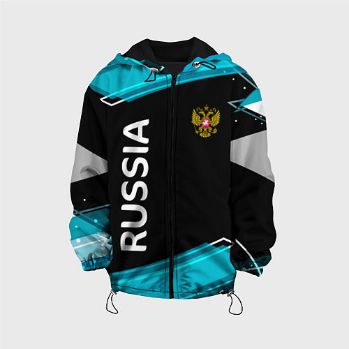 Детская куртка RUSSIA / 3D-Черный – фото 1