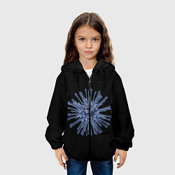 Куртка с капюшоном детская Вирус, цвет: 3D-черный — фото 2