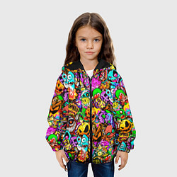 Куртка с капюшоном детская STANDOFF 2 STICKERS, цвет: 3D-черный — фото 2