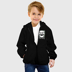 Куртка с капюшоном детская MP ROBOT, цвет: 3D-черный — фото 2