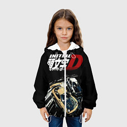 Куртка с капюшоном детская Initial D Z, цвет: 3D-белый — фото 2