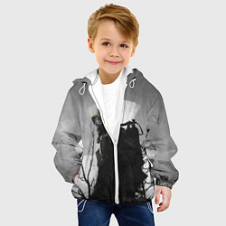 Куртка с капюшоном детская СТАЛКЕР 2, цвет: 3D-белый — фото 2