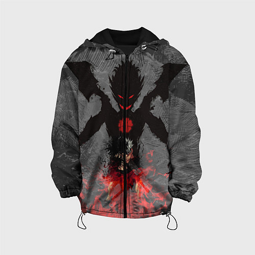 Детская куртка Черный клевер / 3D-Черный – фото 1