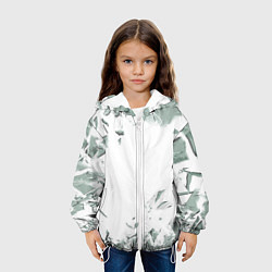 Куртка с капюшоном детская Разбитое стекло, цвет: 3D-белый — фото 2