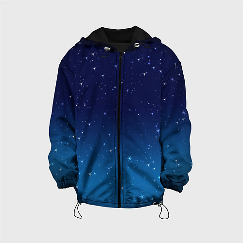 Детская куртка Звездное небо / 3D-Черный – фото 1