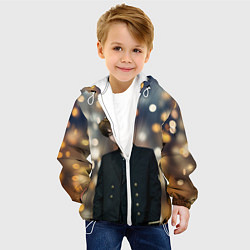 Куртка с капюшоном детская MIN YOONGI, цвет: 3D-белый — фото 2