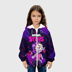 Куртка с капюшоном детская Emz Эмз Brawl Stars, цвет: 3D-белый — фото 2