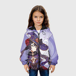 Куртка с капюшоном детская GENSHIN IMPACT, МОНА, цвет: 3D-черный — фото 2