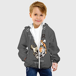 Куртка с капюшоном детская Инори Юдзуриха, цвет: 3D-белый — фото 2