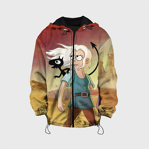 Детская куртка Разочарование / 3D-Черный – фото 1