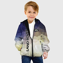 Куртка с капюшоном детская LAND ROVER, цвет: 3D-черный — фото 2