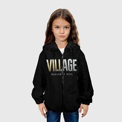 Куртка с капюшоном детская Resident Evil Village, цвет: 3D-черный — фото 2