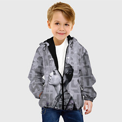 Куртка с капюшоном детская Ваня Дмитриенко, цвет: 3D-черный — фото 2