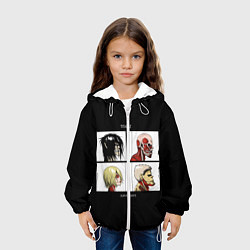Куртка с капюшоном детская Титаны, цвет: 3D-белый — фото 2