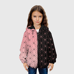 Куртка с капюшоном детская КОСТЮМ НЕЗУКО NEZUKO, цвет: 3D-черный — фото 2