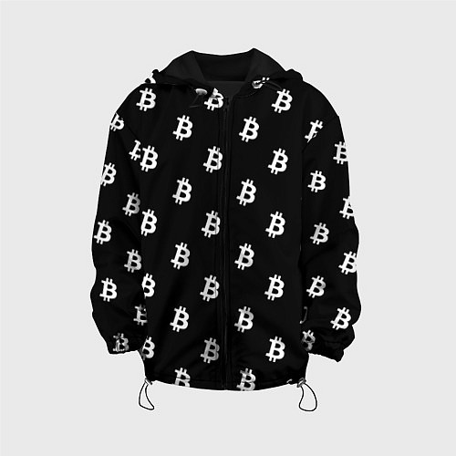 Детская куртка BITCOIN CRYPTOCURRENCE Z / 3D-Черный – фото 1