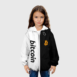 Куртка с капюшоном детская БИТКОИН BITCOIN Z, цвет: 3D-белый — фото 2